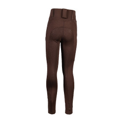 Legging Lana II Style fond 1/1 en silicone HKM Marron foncé