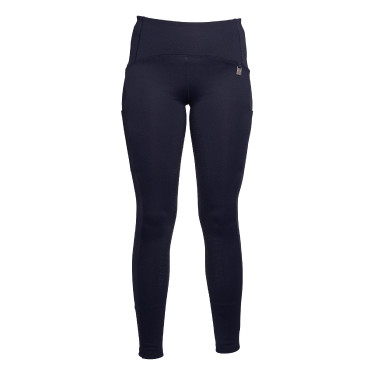 Legging Arezzo fond 1/1 en silicone Lauria Garrelli Bleu foncé