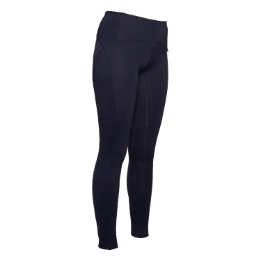 Legging Arezzo fond 1/1 en silicone Lauria Garrelli Bleu foncé