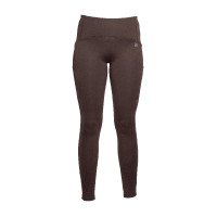Legging Arezzo fond 1/1 en silicone Lauria Garrelli Marron foncé