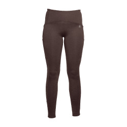 Legging Arezzo fond 1/1 en silicone Lauria Garrelli Marron foncé Legging Arezzo fond 1/1 en silicone Lauria Garrelli Marron foncé