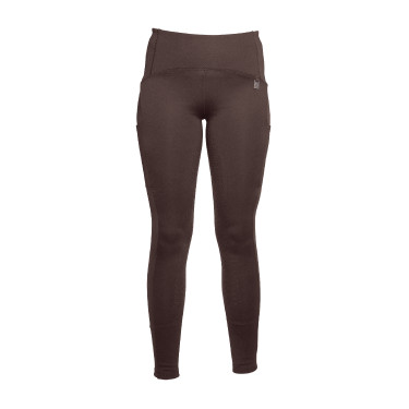 Legging Arezzo fond 1/1 en silicone Lauria Garrelli Marron foncé Legging Arezzo fond 1/1 en silicone Lauria Garrelli Marron foncé