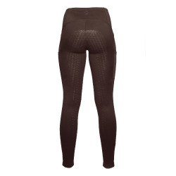 Legging Arezzo fond 1/1 en silicone Lauria Garrelli Marron foncé Legging Arezzo fond 1/1 en silicone Lauria Garrelli Marron foncé