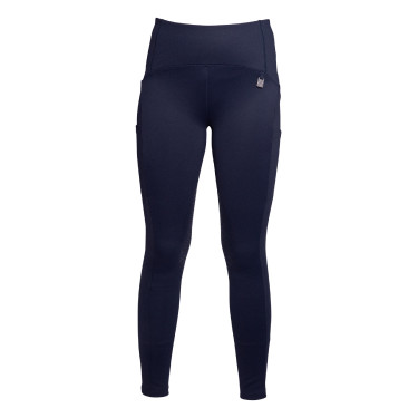 Legging Arezzo basanes en silicone Lauria Garrelli Bleu foncé