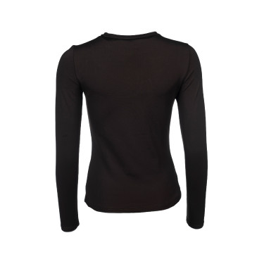 Polo à manches longues Arezzo Function Lauria Garrelli Marron foncé