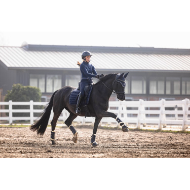 Ceinture en cuir Arezzo Lauria Garrelli Indigo Bleu