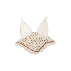 Bonnet anti-mouches Hobby Horsing Premium HKM Beige Bonnet anti-mouches Hobby Horsing Premium HKM Beige