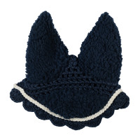 Bonnet anti-mouches Hobby Horsing Teddy HKM Bleu foncé