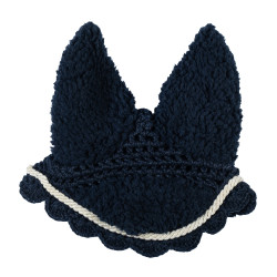 Bonnet anti-mouches Hobby Horsing Teddy HKM Bleu foncé