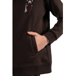 Sweat Mia HKM Marron foncé