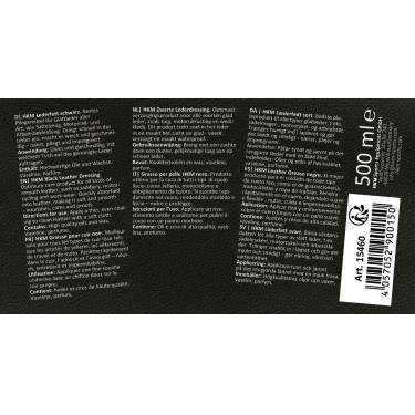 Graisse pour cuir noir HKM