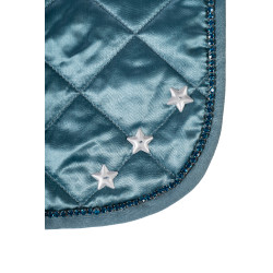 Couverture Hobby Horsing Premium HKM Turquoise Bleu