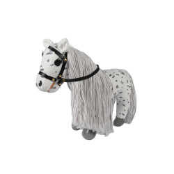 Peluche Cuddle Horse HKM Blanc
