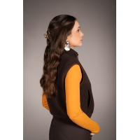 Gilet Arezzo Teddy Lauria Garrelli Marron foncé