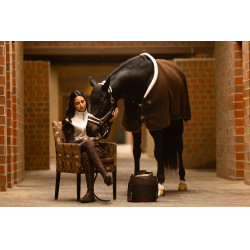 Couverture séchante Arezzo Lauria Garrelli Marron foncé