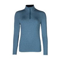 T-shirt fonctionnel Essentials Hiver HKM Pétrole Bleu