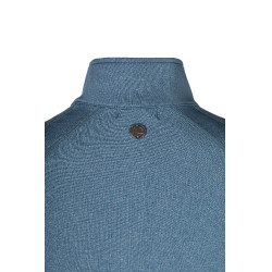 T-shirt fonctionnel Essentials Hiver HKM Pétrole Bleu