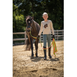 Longe de travail Rainbow HKM Multicolore Multi-couleurs Longe de travail Rainbow HKM Multicolore Multi-couleurs