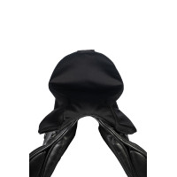 Couvre-siège chauffant selle obstacle Style HKM Noir