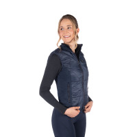 Gilet chauffant Slimline Style HKM Bleu foncé