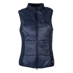 Gilet chauffant Slimline Style HKM Bleu foncé
