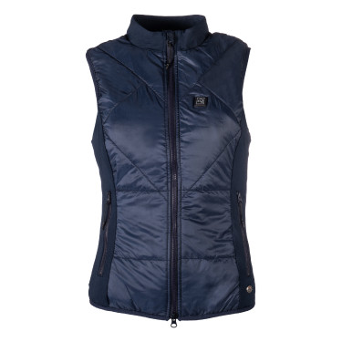 Gilet chauffant Slimline Style HKM Bleu foncé