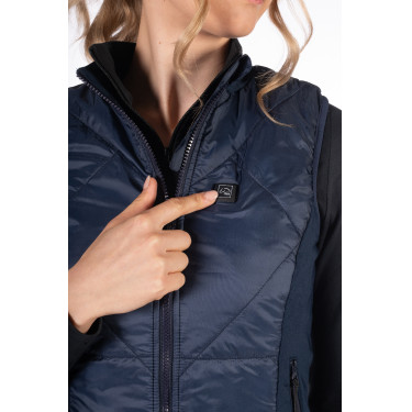 Gilet chauffant Slimline Style HKM Bleu foncé