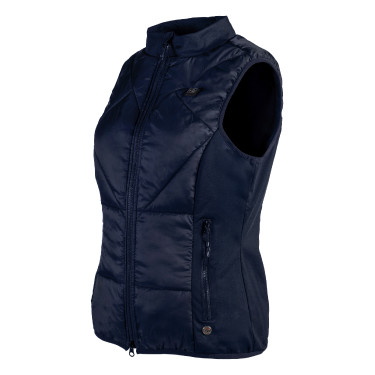 Gilet chauffant Slimline Style HKM Bleu foncé