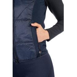 Gilet chauffant Slimline Style HKM Bleu foncé