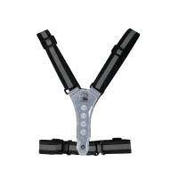 Gilet lumineux à LED HKM Jaune fluo