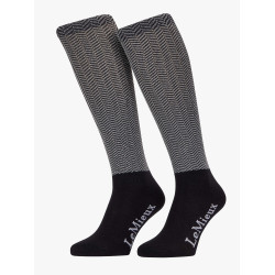 Chaussettes LeMieux Aspen Motif chevrons
