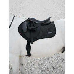 Tapis LeMieux Aspen Square Close Contact Motif pied-de-poule Tapis LeMieux Aspen Square Close Contact Motif pied-de-poule