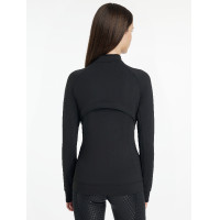 Veste brossée zippée LeMieux Aspen Noir Veste brossée zippée LeMieux Aspen Noir