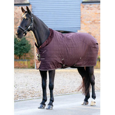 Couverture d’écurie LeMieux Kudos Luxe doublée Damson Violet