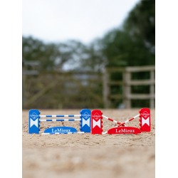 Ensemble de saut d’obstacles LeMieux Toy Pony Benetton / chili / blanc