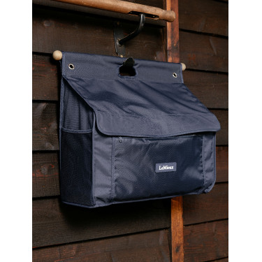 Sac de pansage avec barre Pro LeMieux Marine Bleu marine