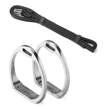 Selle Daslö enfant avec poignee Noir