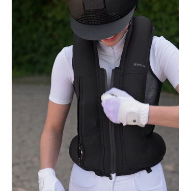 Cordon d'attache pour gilet airbag Swing P25 AIR Noir Cordon d'attache pour gilet airbag Swing P25 AIR Noir