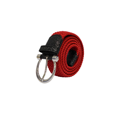 Ceinture elastique femme Jomala Flags & Cup Rouge salsa