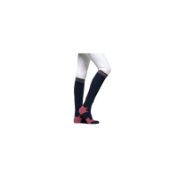 Chaussettes Flags & Cup femme Olbia Marine / cerise