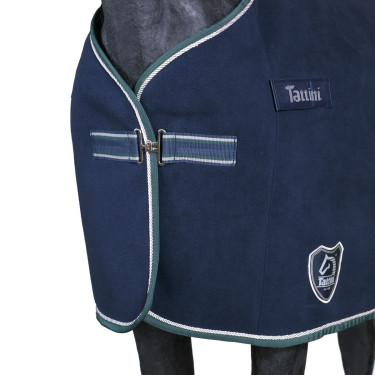 Couverture Tattini en doublé polaire Bleu Couverture Tattini en doublé polaire Bleu