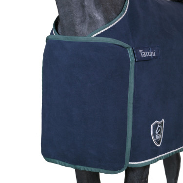 Couverture Tattini en doublé polaire Bleu Couverture Tattini en doublé polaire Bleu