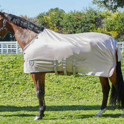 Couverture Tattini filet avec couvre-cou Couverture Tattini filet avec couvre-cou