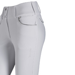 Pantalon femme Tattini Anthurium Blanc