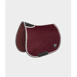 Tapis de selle Horse Pilot Bordeaux / gris clair Tapis de selle Horse Pilot Bordeaux / gris clair