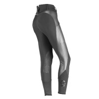 Pantalon Tattini Melissa avec empiècements en similicuir Noir Pantalon Tattini Melissa avec empiècements en similicuir Noir