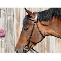 Bridon T de T Essentiel Confort Havane foncé Marron Bridon T de T Essentiel Confort Havane foncé Marron