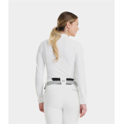 Chemise Horse Pilot manches longues femme Aerolight Blanc