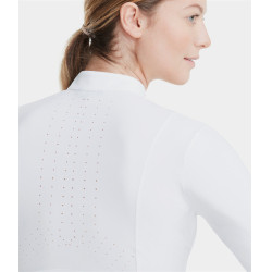 Chemise Horse Pilot manches longues femme Aerolight Blanc