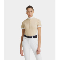 Chemise Horse Pilot manches courtes femme Aerolight Sable Beige